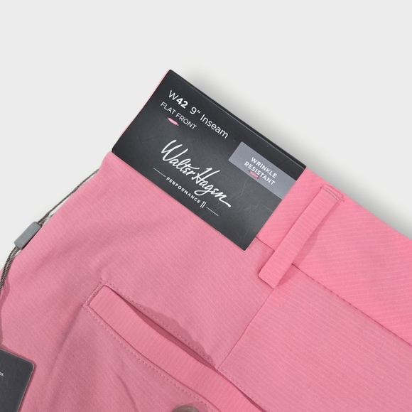 Walter Hagen NWT Men's Performance 9" Inseam Flat Front Size  42 MSRP $70 Golf - Picture 3 of 8